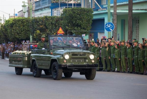 Los restos de Fidel Castro regresan a Holguín, su tierra natal